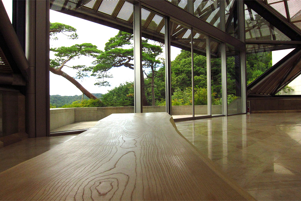 A sacred architectural space in the mountain – Miho Museum