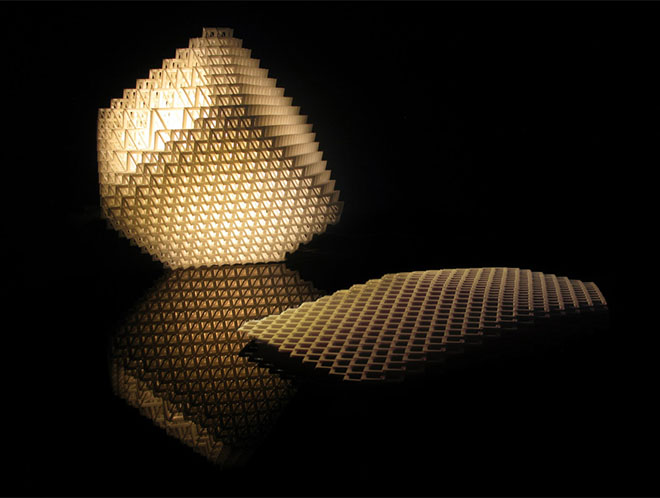 Volume.MGX Lamp, 2009, by Dror Benshetrit. Image is by .MGX Materialise