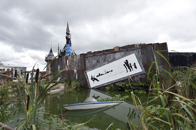 Design Museum - Banksy's twisted 'Dismaland' theme park-4